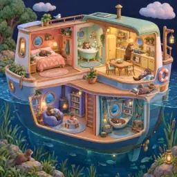 houseboat