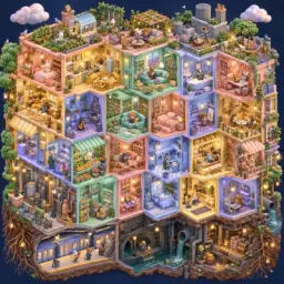 city block