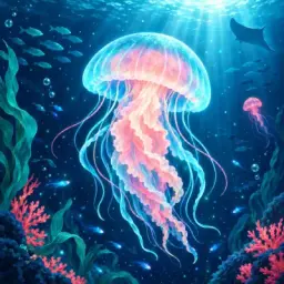 one jellyfish