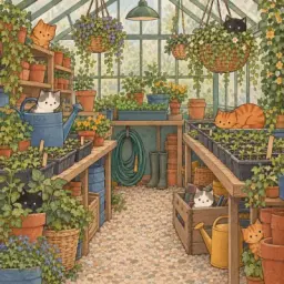 greenhouse aisle