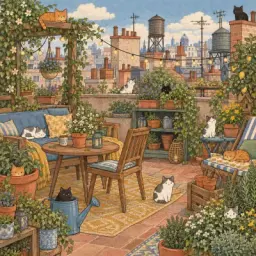 rooftop garden