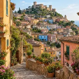 hill town