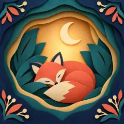 sleeping fox