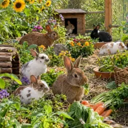 rabbit garden