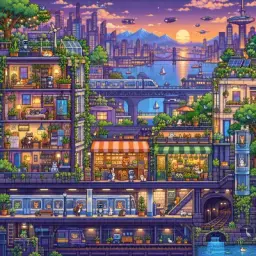 city cutaway
