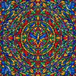 bird mandala