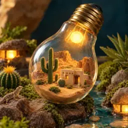bulb desert