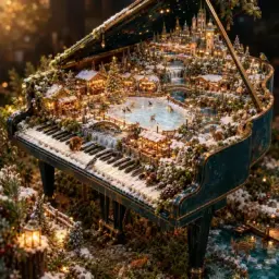 piano winter