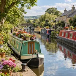 narrowboats