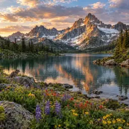 alpine lake