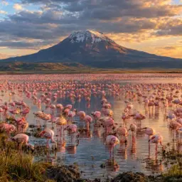 flamingo lake